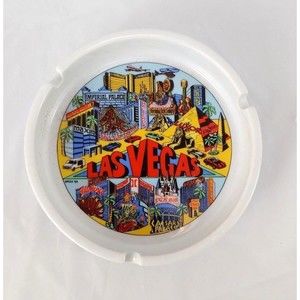 Vtg Las Vegas Nevada Ashtray Strip Maxim Gold Strike Inn Casino Collectible